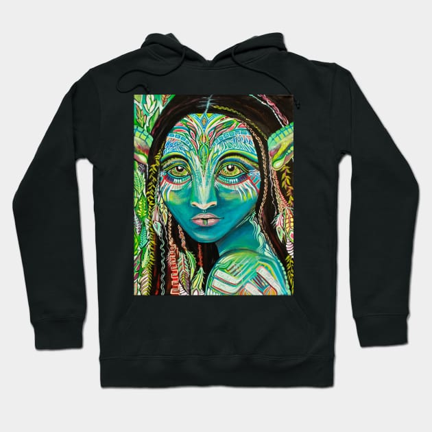 Na'vi Hoodie by LauraMcGowanArt